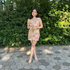 Floral Mini Dress/Jumpsuit